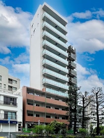 都営新宿線 曙橋駅 13階建 築1年の外観写真