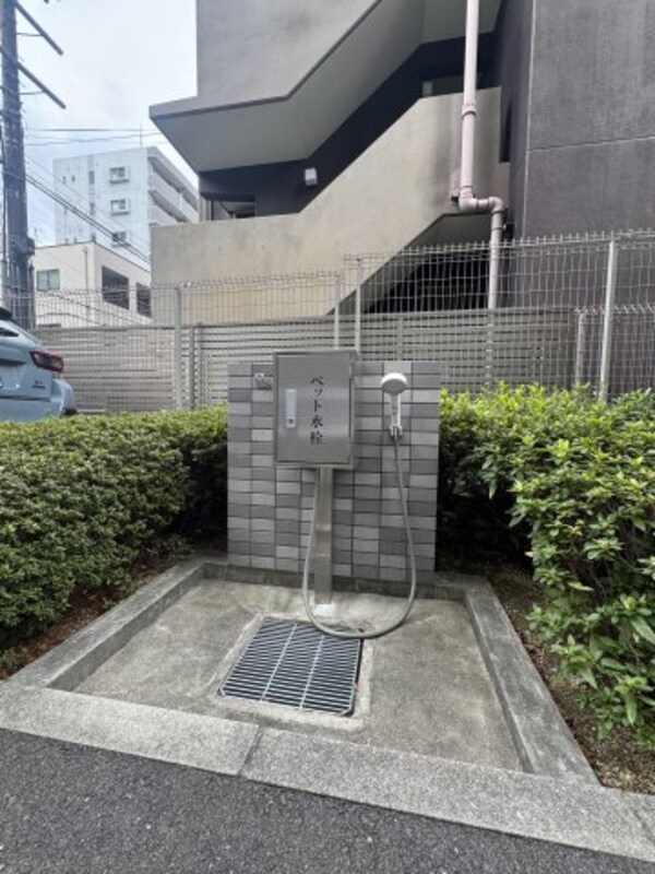 建物設備(ペット足洗い場です)