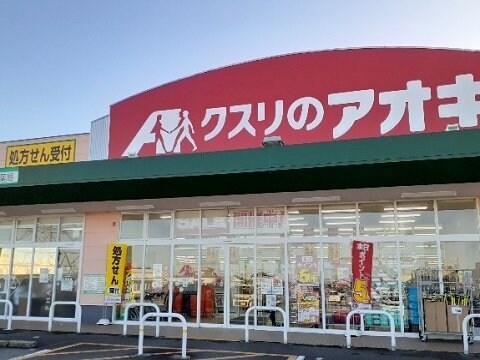物件外観写真6　(クスリのアオキ八尾店まで400m)