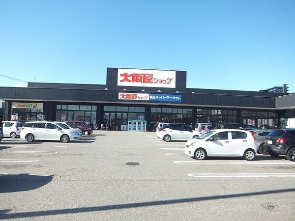 周辺環境(大阪屋ショップ高岡駅南店まで900m)