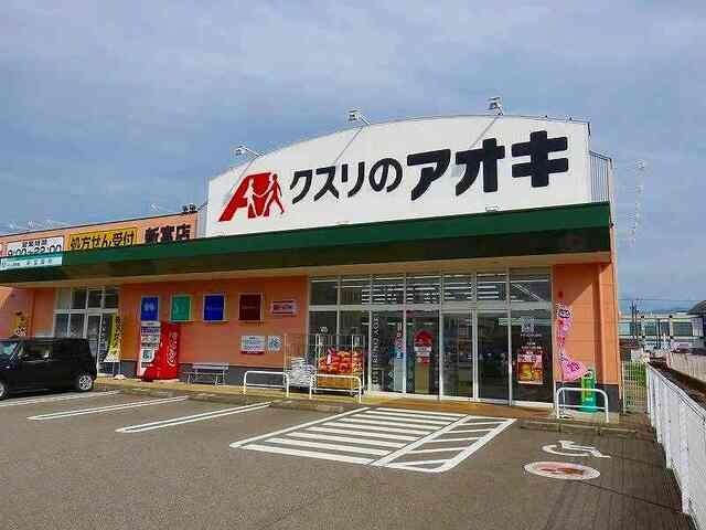 物件外観写真3　(クスリのアオキまで1100m)