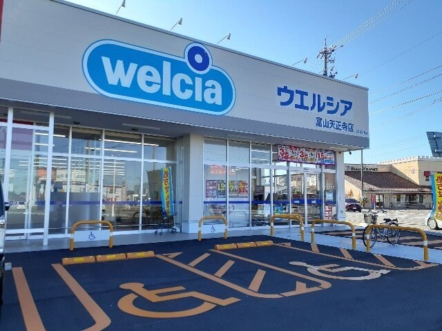 物件外観写真4　(ウエルシア富山天正寺店まで450m)