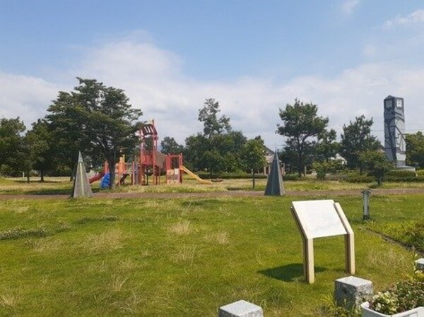 周辺環境(前沢中央公園まで2100m)