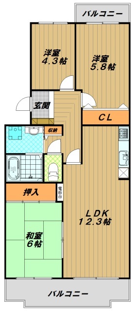 間取図