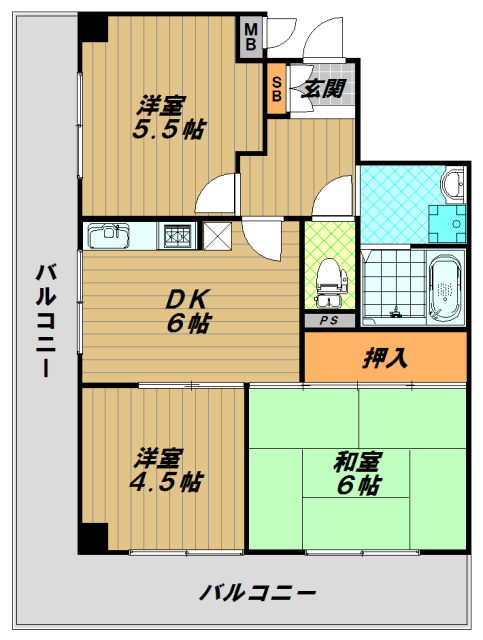 間取図