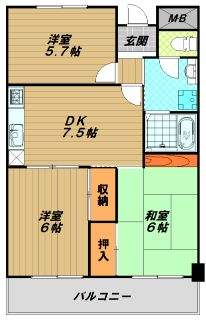 間取図