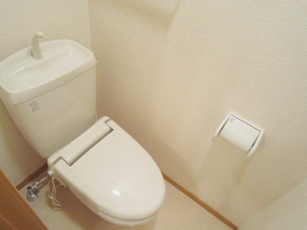 物件内観写真9　(シンプルなトイレがより一層清潔感をアップさせます)