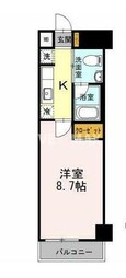 カスタリア神保町の間取図