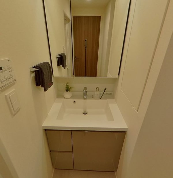 洗面・脱衣所(モデルルーム)