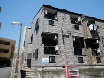 西鉄天神大牟田線 高宮駅 2階建 築24年の外観写真