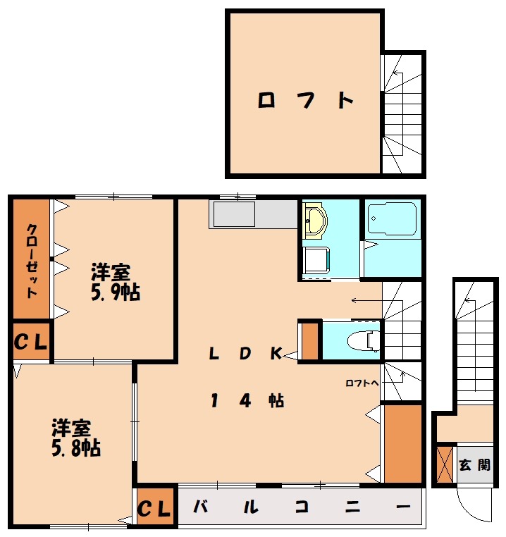 間取図