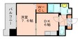 福岡市営地下鉄空港線 東比恵駅 11階建 築18年の間取図