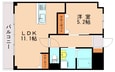 鹿児島本線 箱崎駅 5階建 築13年の間取図