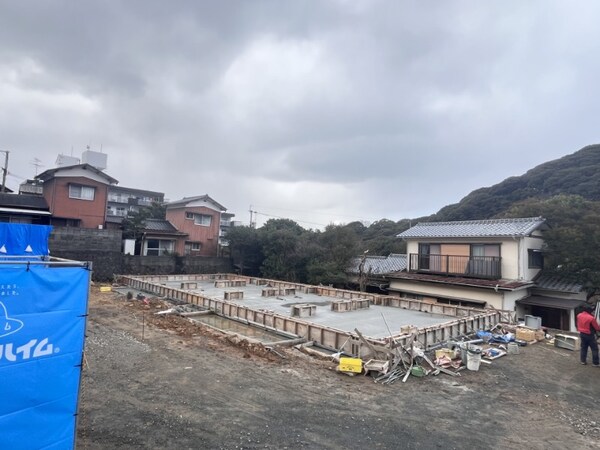 バルコニー(建設中)