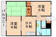 筑豊本線 東水巻駅 3階建 築29年の間取図
