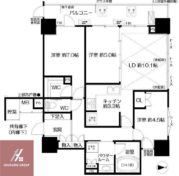 間取図