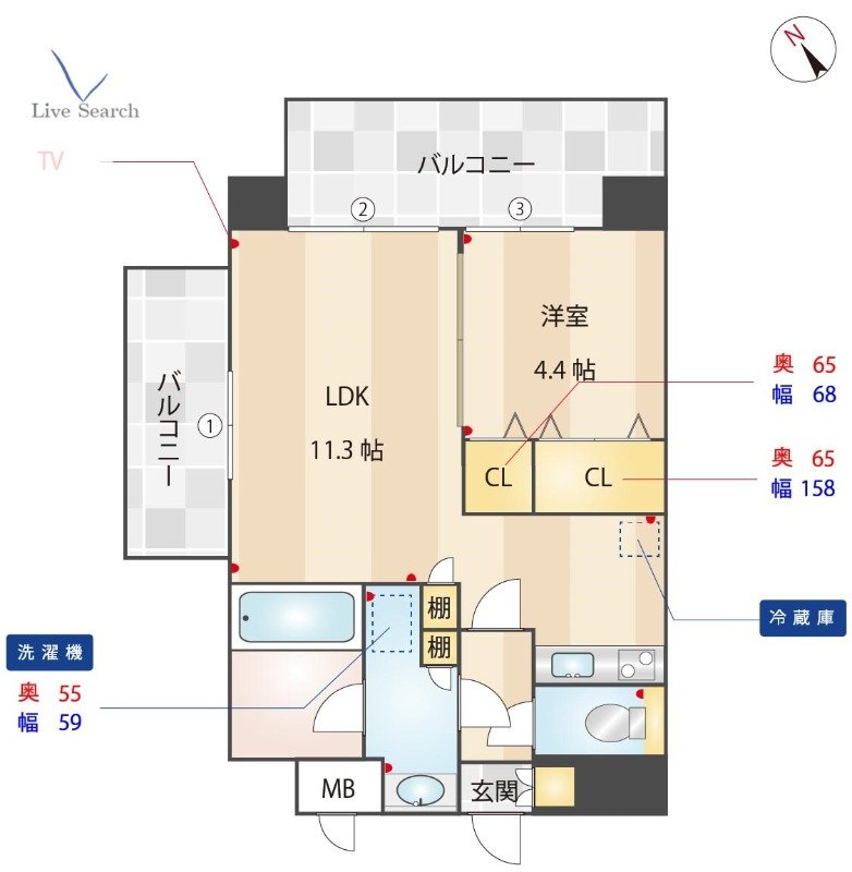 間取図