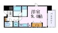 名古屋市営地下鉄東山線 新栄町駅 8階建 築9年の間取図