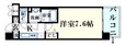 プレサンス名古屋STATIONディーヴァの間取図
