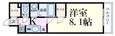エスリード京都梅小路の間取図