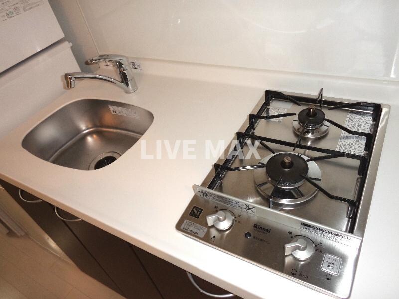 キッチン(２口ガスコンロ♪)