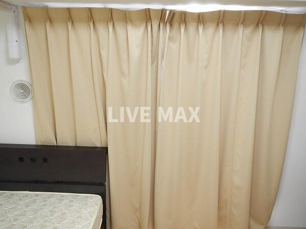 バルコニー(カーテン♪)