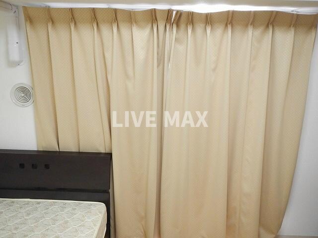 バルコニー(カーテン♪)