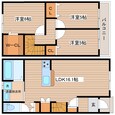 Afit川内の間取図