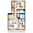 D-room八景水谷の間取図