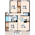 グレース　ソシアの間取図