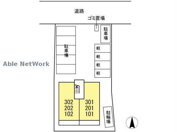 ボヌール八景水谷の物件外観写真