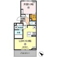 D－ROOM清水新地の間取図