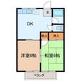 石山コーポの間取図