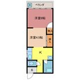 ヤマモトハイツの間取図