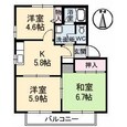ベルエアの間取図