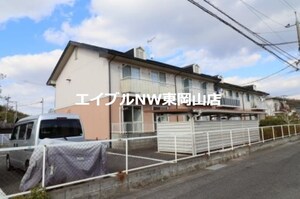 雨あがりの虹　Ａ棟外観写真