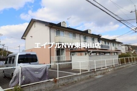 雨あがりの虹　Ａ棟外観写真