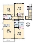My Home 平井　Ｂ棟の間取図