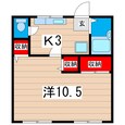 サニーヒルマンションの間取図