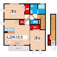 ロハスタウンⅠの間取図