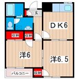 久慈積豊ハイツの間取図