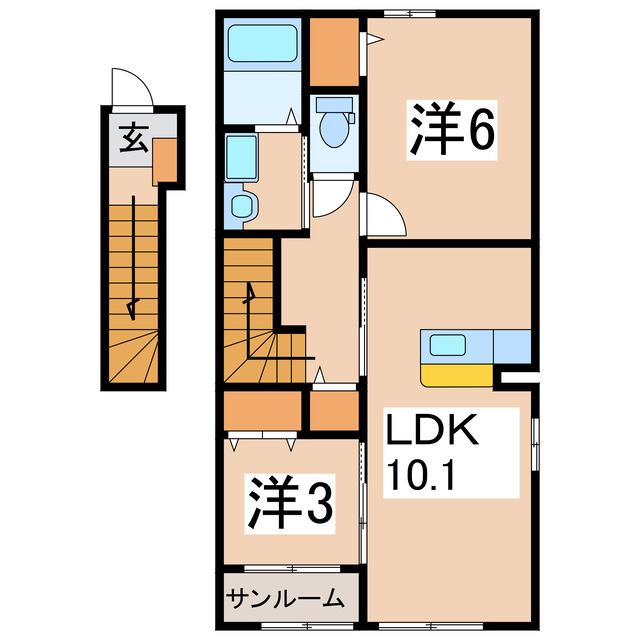 間取図