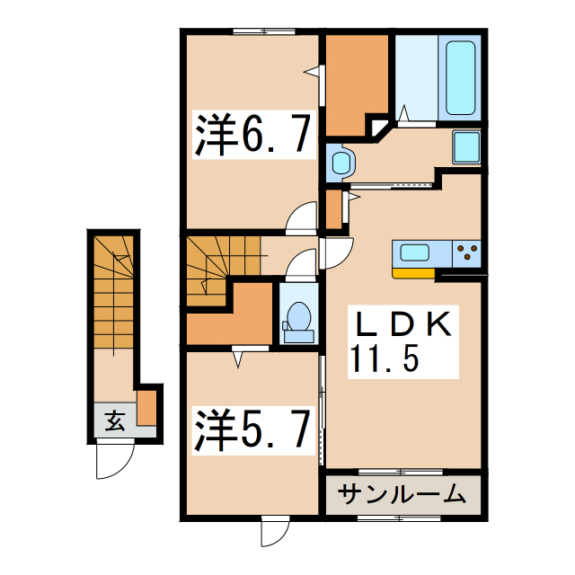 間取図
