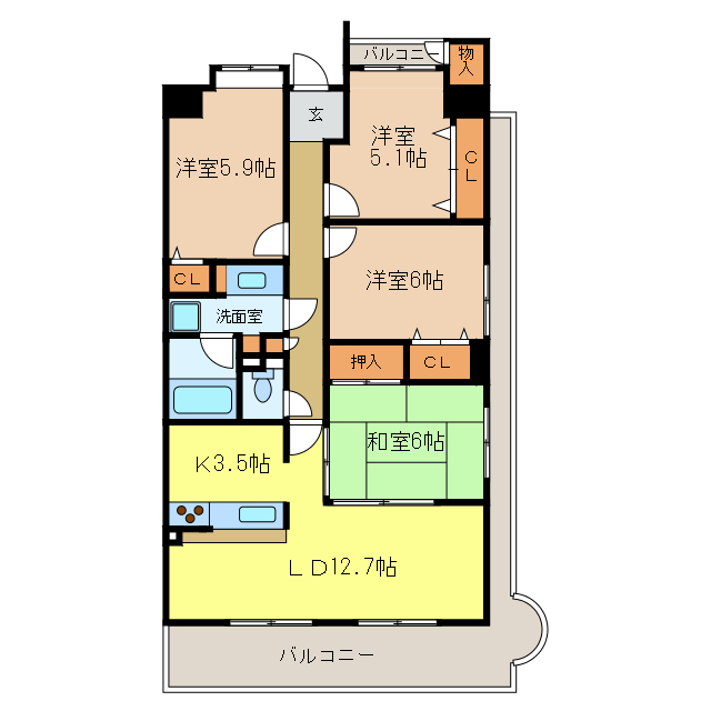 間取図