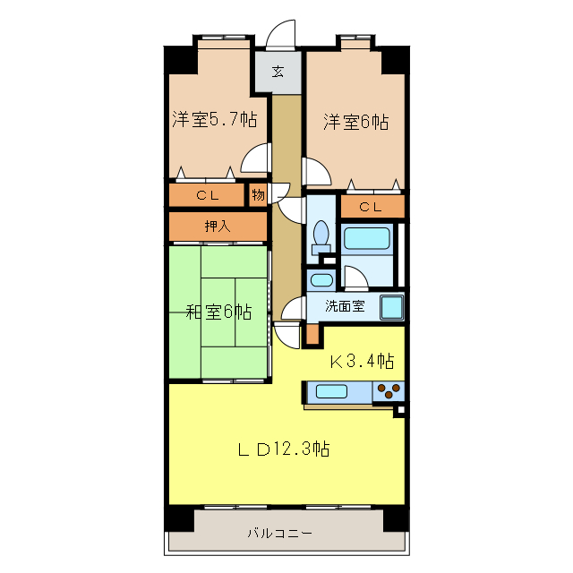 間取図