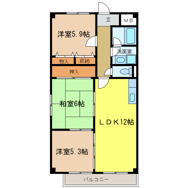間取図