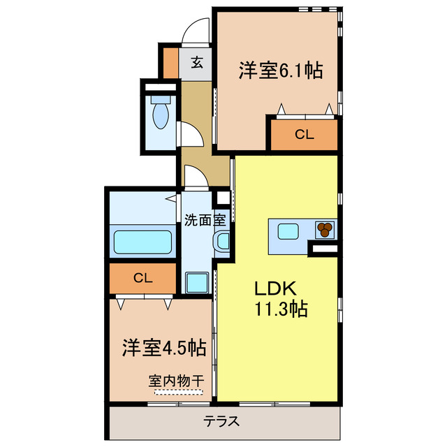 間取図