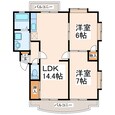 ハーモニー島村の間取図