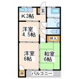 グリーンハイツ（田井島）の間取図