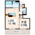 D-room monicaの間取図